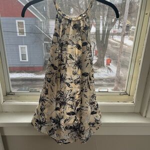 Floral Print Sleeveless Dress